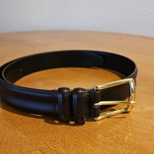 Barely Worn! TORINO LEATHER - Classic Leather Belt (5) - Mens Size 32 / 80